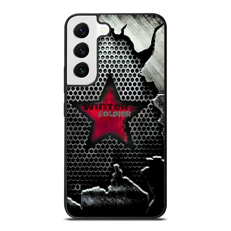WINTER SOLDIER METAL LOGO AVENGERS Samsung Galaxy S22 Case Cover