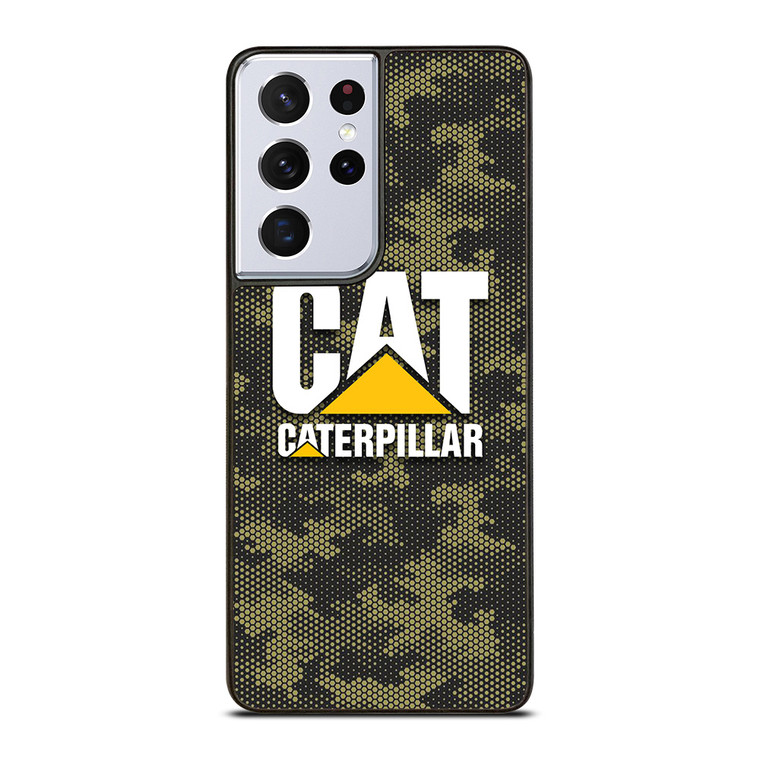 CATERPILLAT TRACTOR LOGO CAT CAMO EMBLEM Samsung Galaxy S21 Ultra Case Cover
