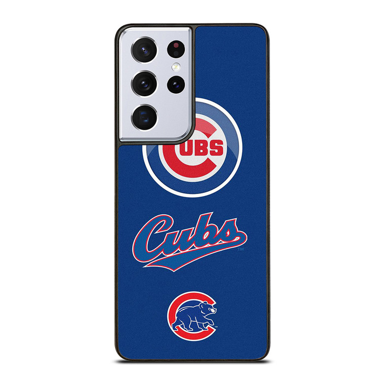 CHICAGO CUBS LOGO BASEBALL TEAM ICON Samsung Galaxy S21 Ultra Case Cover