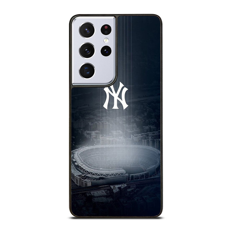 NEW YORK YANKEES LOGO BASEBALL STADIUM Samsung Galaxy S21 Ultra Case Cover