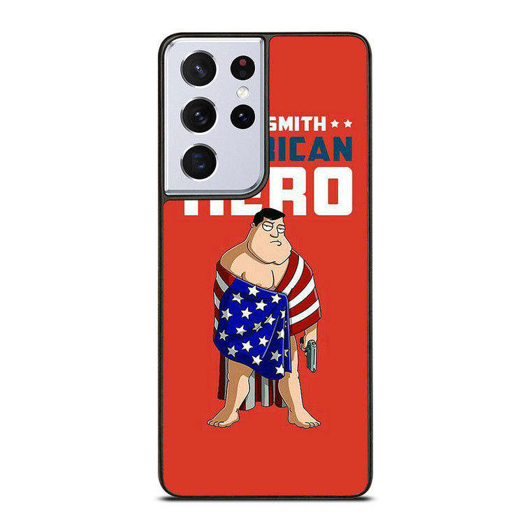 STAN SMITH HERO AMERICAN DAD CARTOON SERIES Samsung Galaxy S21 Ultra Case Cover