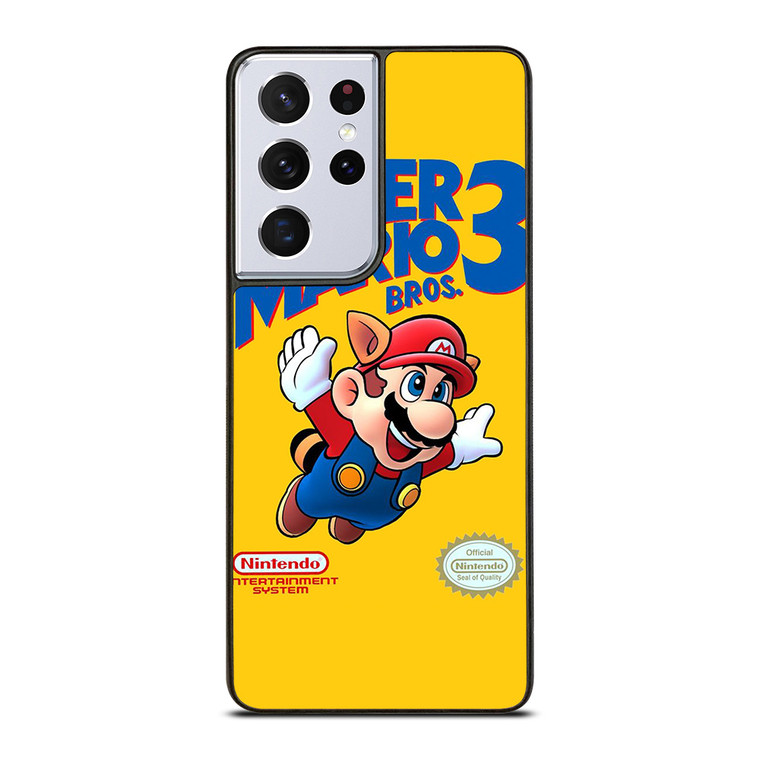 SUPER MARIO BROS 3 NES COVER RETRO Samsung Galaxy S21 Ultra Case Cover