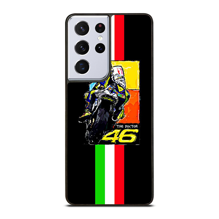 VALENTINO ROSSI THE DOCTOR 46 ITALY Samsung Galaxy S21 Ultra Case Cover