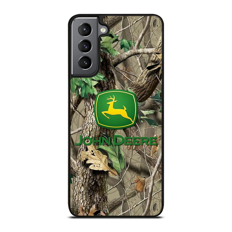 JOHN DEERE TRACTOR LOGO CAMO ICON Samsung Galaxy S21 Plus Case Cover