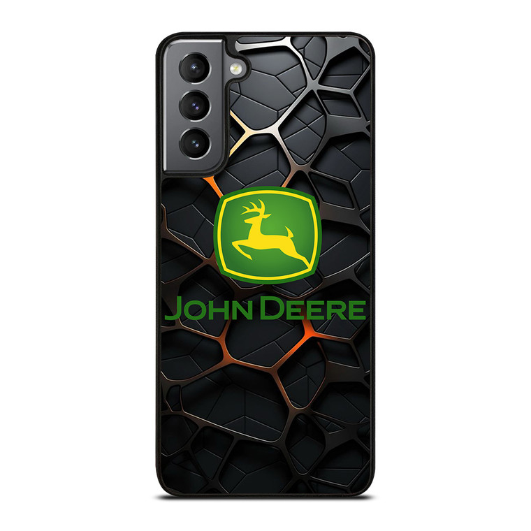 JOHN DEERE TRACTOR LOGO STEEL EMBLEM Samsung Galaxy S21 Plus Case Cover