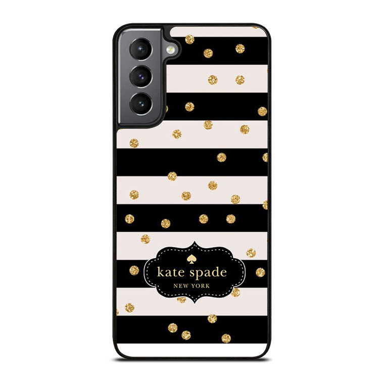 KATE SPADE NEW YORK STRIP POLKADOTS Samsung Galaxy S21 Plus Case Cover