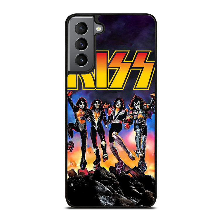 KISS BAND ROCK AND ROLL Samsung Galaxy S21 Plus Case Cover