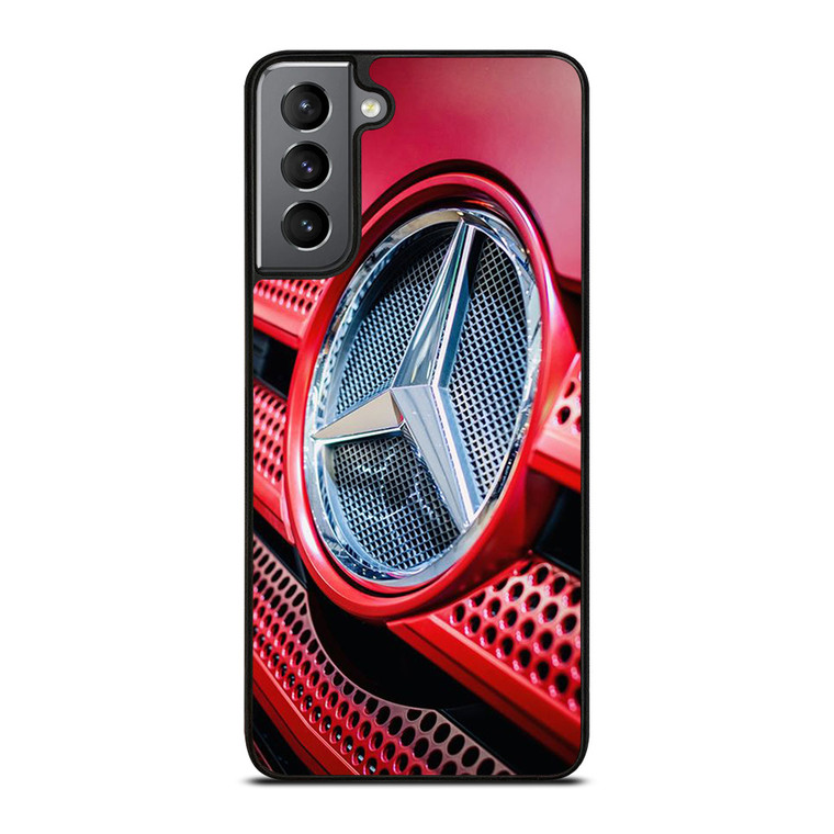 MERCEDES BENZ LOGO EMBLEM RED Samsung Galaxy S21 Plus Case Cover