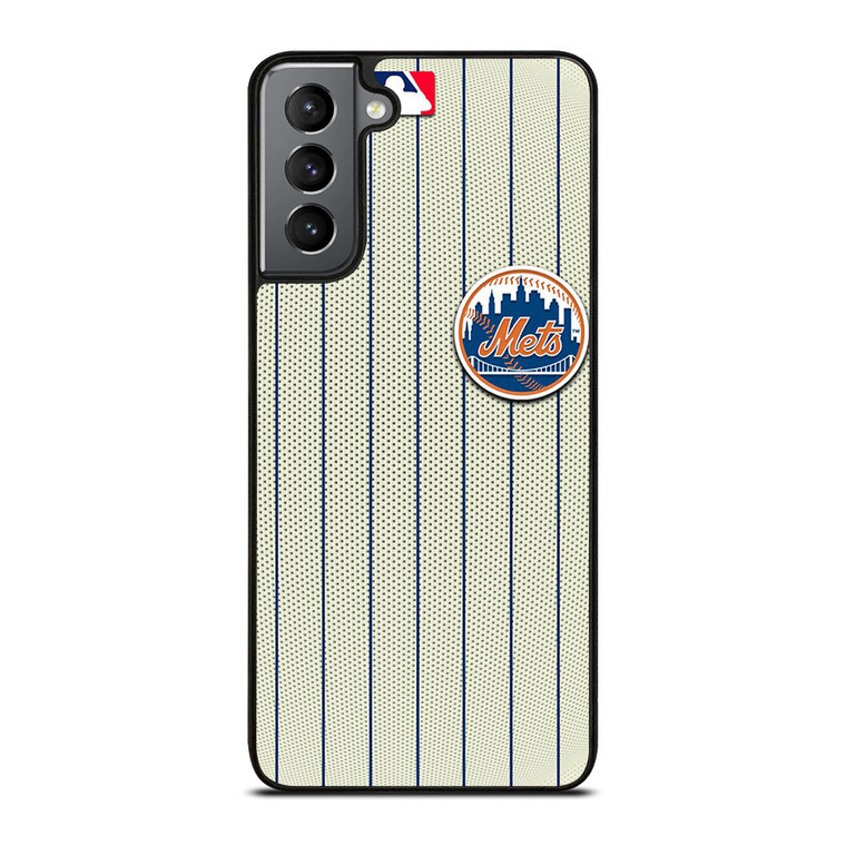 NEW YORK METS ICON BASEBALL TEAM LOGO Samsung Galaxy S21 Plus Case Cover