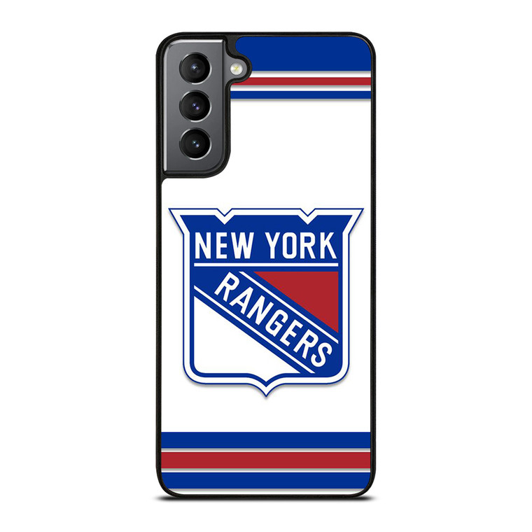 NEW YORK RANGERS ICON HOCKEY TEAM LOGO Samsung Galaxy S21 Plus Case Cover