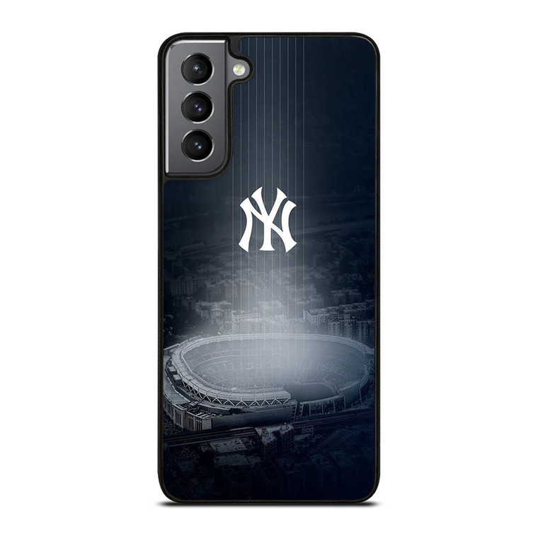 NEW YORK YANKEES LOGO BASEBALL STADIUM Samsung Galaxy S21 Plus Case Cover