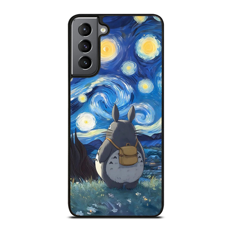 TOTORO MY NEIGHBOR VAN GOGH Samsung Galaxy S21 Plus Case Cover