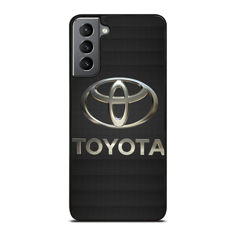 TOYOTA LOGO CAR ICON CARBON Samsung Galaxy S21 Plus Case Cover