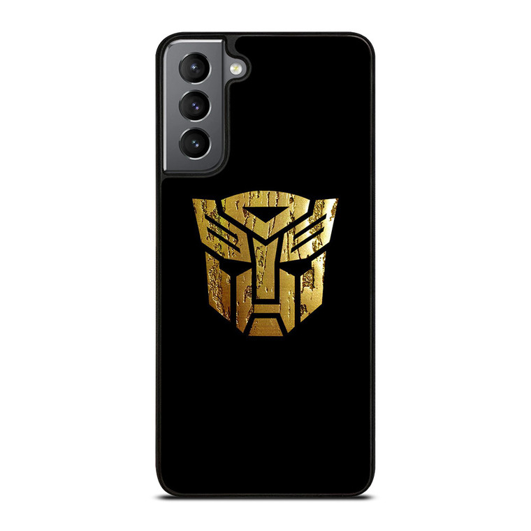 TRANSFORMERS AUTOBOT LOGO GOLD Samsung Galaxy S21 Plus Case Cover