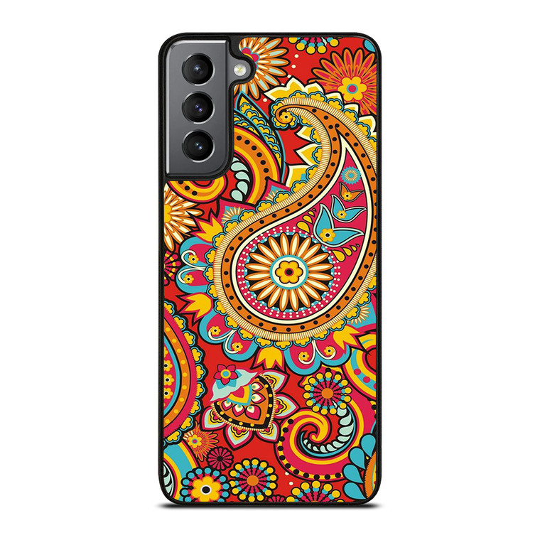 VERA BRADLEY FLORAL PATTERN Samsung Galaxy S21 Plus Case Cover