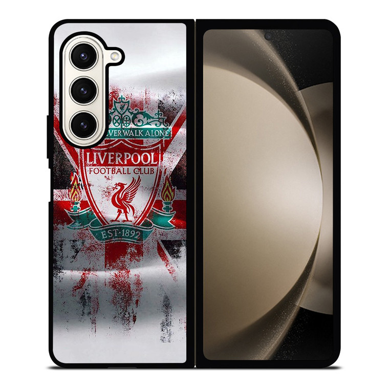 ENGLAND FOOTBALL CLUB LIVERPOOL FC THE REDS Samsung Galaxy Z Fold 5 Case Cover