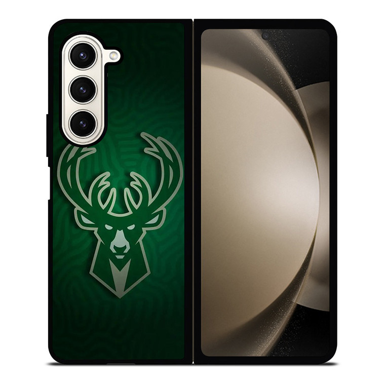 MILWAUKEE BUCKS LOGO BASEBALL TEAM ICON Samsung Galaxy Z Fold 5 Case Cover