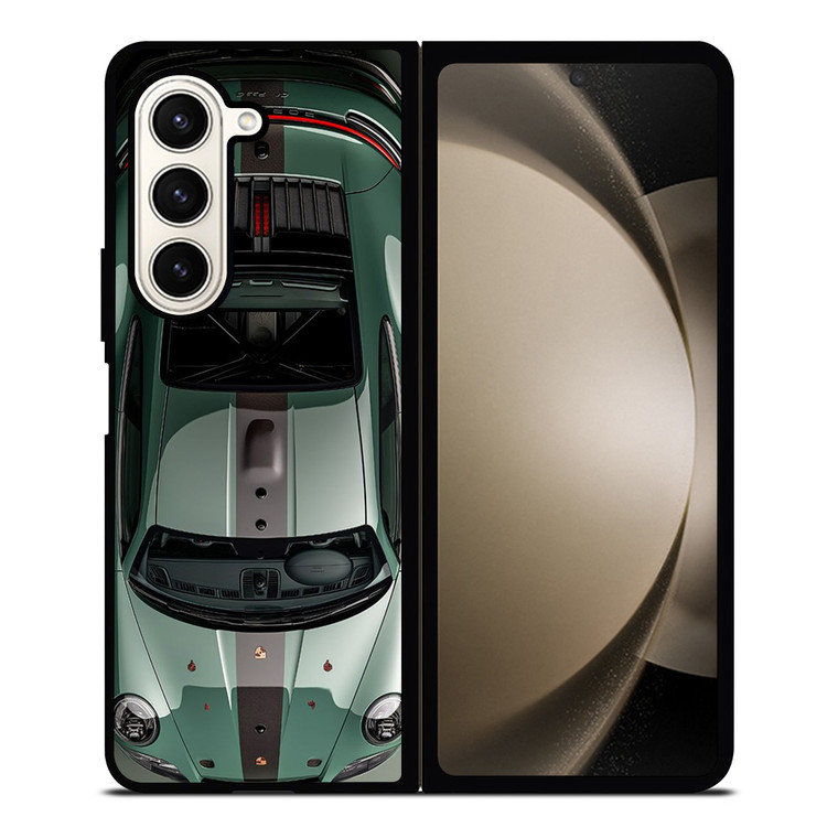 PORSCHE CAR 911 OLIVE GREEN Samsung Galaxy Z Fold 5 Case Cover