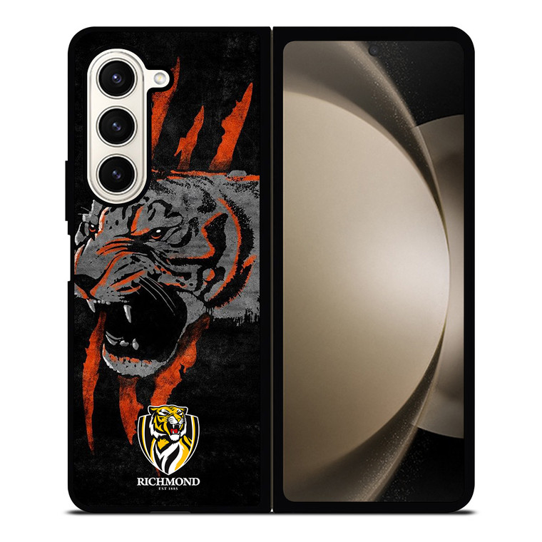 RICHMOND TIGER FOOTBALL LOGO ICON Samsung Galaxy Z Fold 5 Case Cover