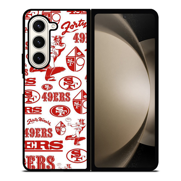 SAN FRANCISCO 49ERS LOGO FORTY NINERS FOOTBALL Samsung Galaxy Z Fold 5 Case Cover