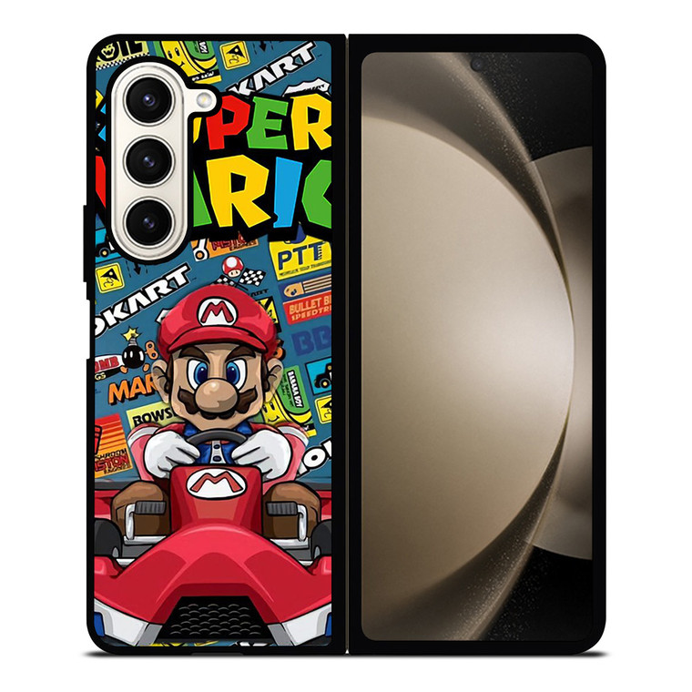 SUPER MARIO BROSS MARIO KART NINTENDO Samsung Galaxy Z Fold 5 Case Cover