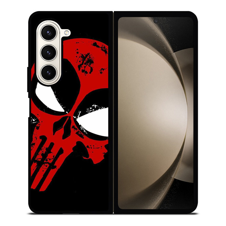 THE PUNISHER DEADPOOL ICON MARVEL Samsung Galaxy Z Fold 5 Case Cover
