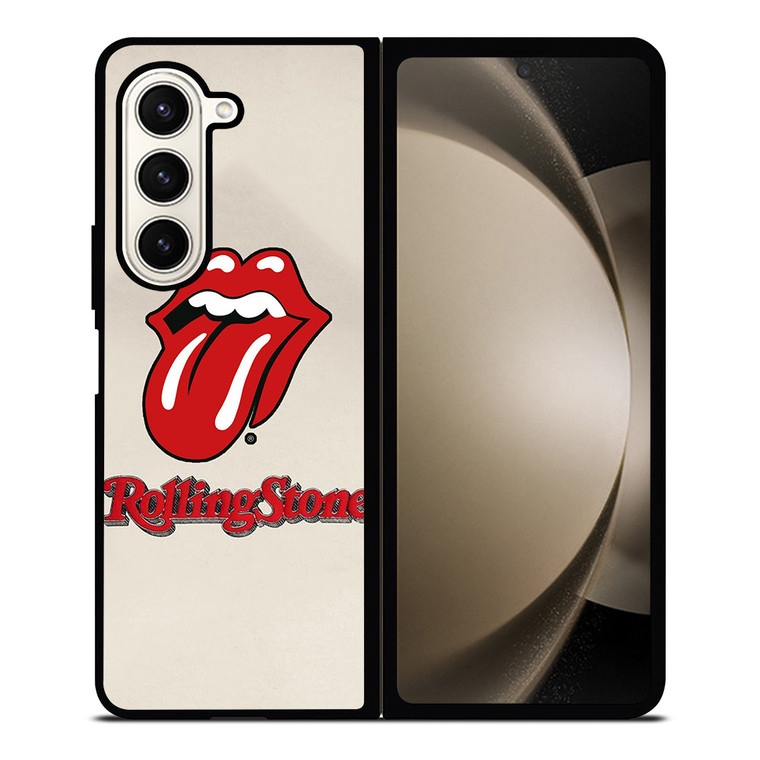 THE ROLLING STONES BAND LOGO Samsung Galaxy Z Fold 5 Case Cover