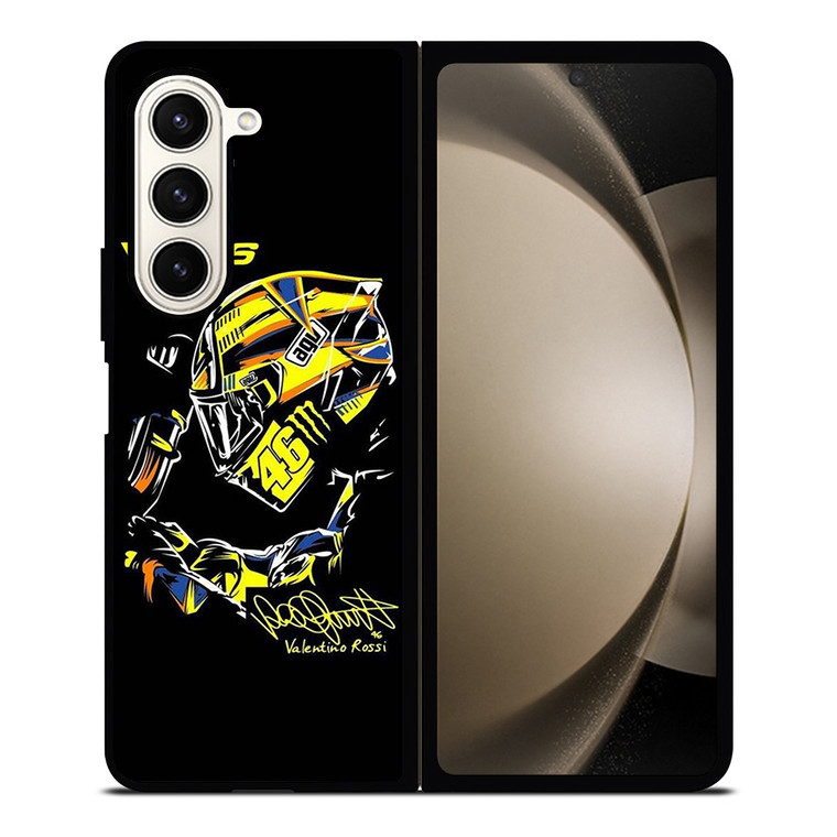 VALENTINO ROSSI THE DOCTOR 46 SIGNATURE Samsung Galaxy Z Fold 5 Case Cover