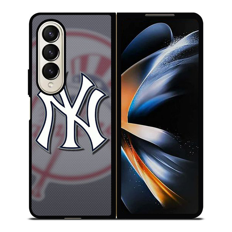 NEW YORK YANKEES ICON BASEBALL TEAM LOGO Samsung Galaxy Z Fold 4 Case Cover