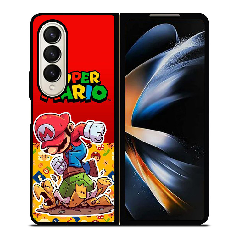 NINTENDO GAMES SUPER MARIO BROSS MARIO Samsung Galaxy Z Fold 4 Case Cover