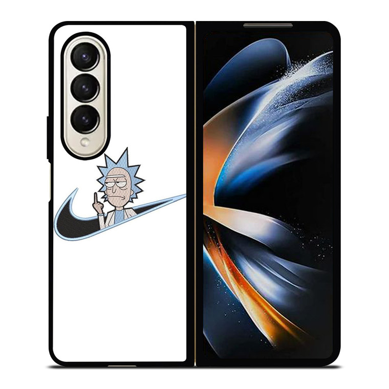 RICK AND MORTY NIKE LOGO Samsung Galaxy Z Fold 4 Case Cover