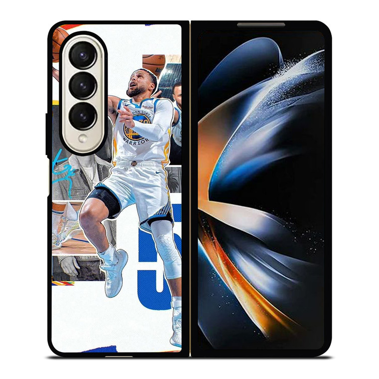 STEPHEN CURRY FIFTY GOLDEN STATE WARRIORS BASKETBALL Samsung Galaxy Z Fold 4 Case Cover