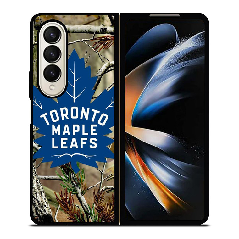 TORONTO MAPLE LEAFS LOGO REAL TREE CAMO Samsung Galaxy Z Fold 4 Case Cover