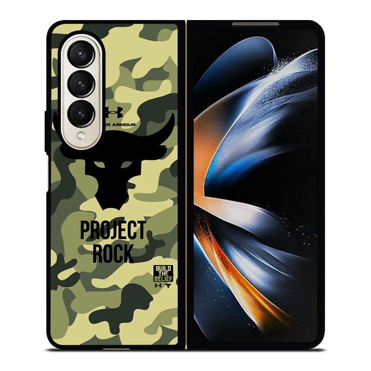 UNDER ARMOUR LOGO PROJECT ROCK CAMO Samsung Galaxy Z Fold 4 Case Cover