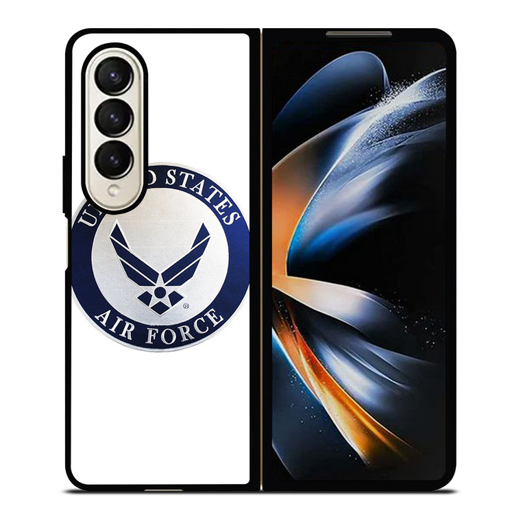 US UNITED STATES AIR FORCE LOGO Samsung Galaxy Z Fold 4 Case Cover