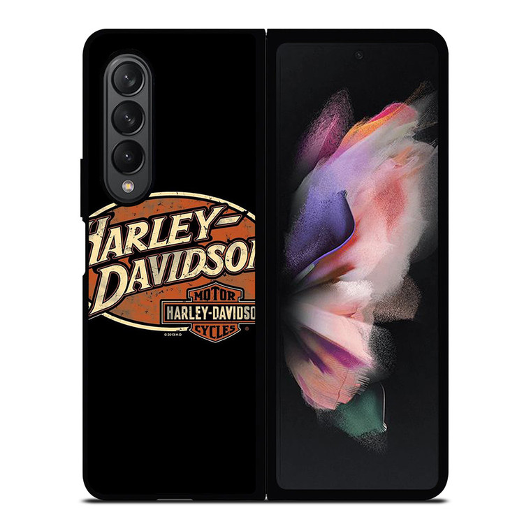 HARLEY DAVIDSON LOGO MOTORCYCLES COMPANY ICON Samsung Galaxy Z Fold 3 Case Cover