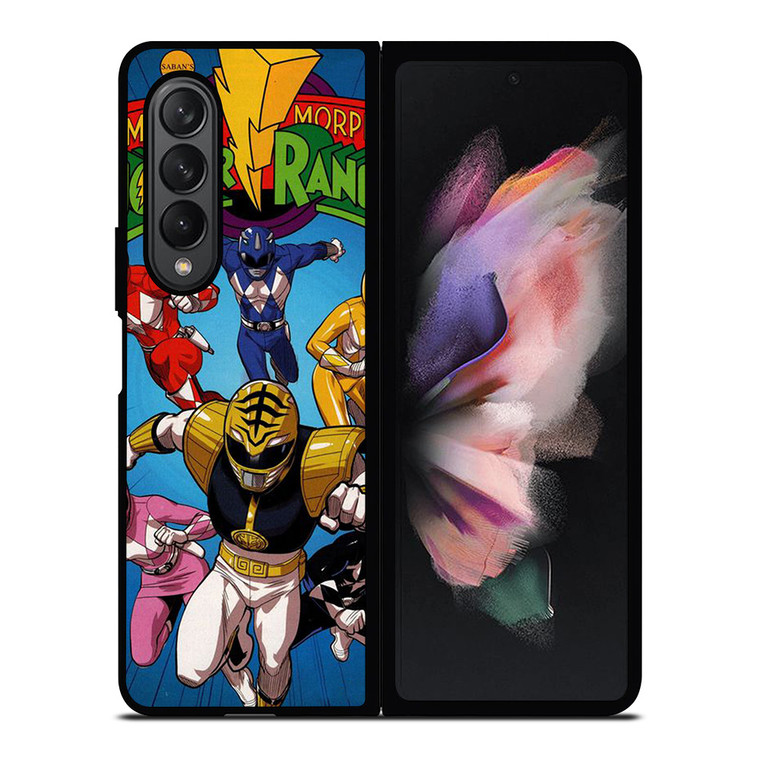 MIGHTY MORPHIN POWER RANGERS CARTOON Samsung Galaxy Z Fold 3 Case Cover