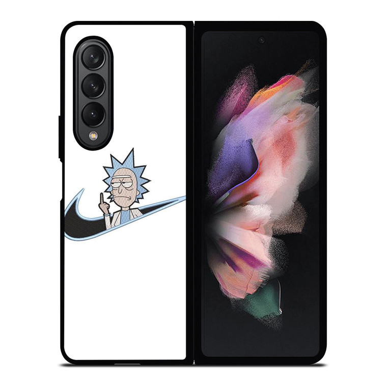 RICK AND MORTY NIKE LOGO Samsung Galaxy Z Fold 3 Case Cover