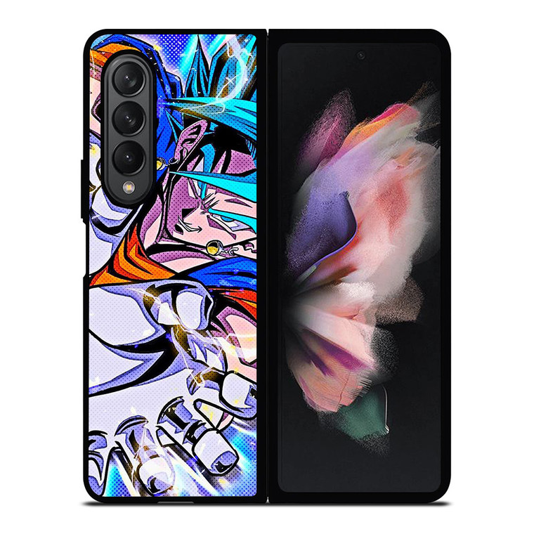 SON GOKU DRAGON BALL SUPER SSJ BLUE MANGA ANIME Samsung Galaxy Z Fold 3 Case Cover