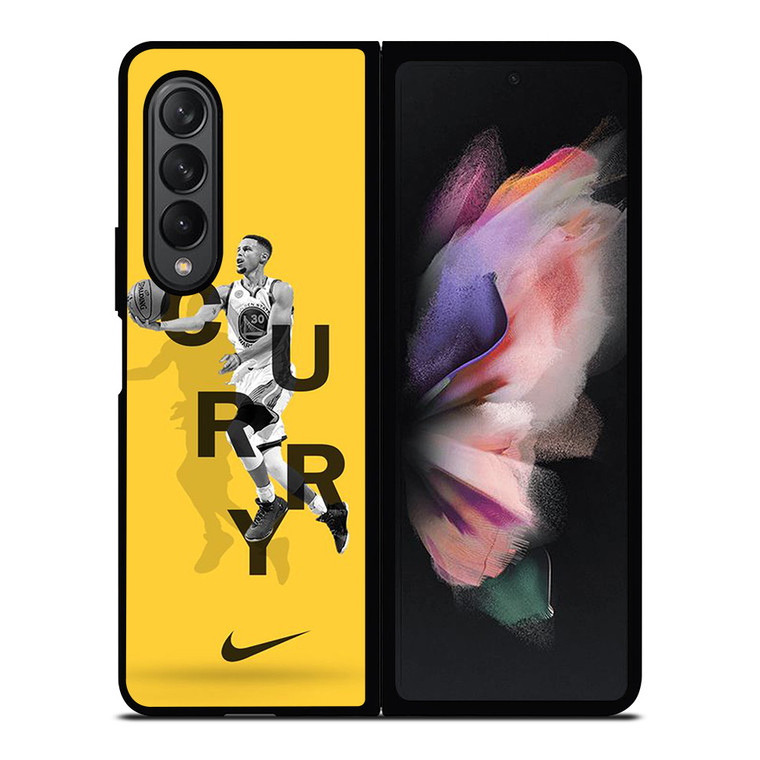 STEPHEN CURRY BASKETBALL GOLDEN STATE WARRIORS NIKE Samsung Galaxy Z Fold 3 Case Cover