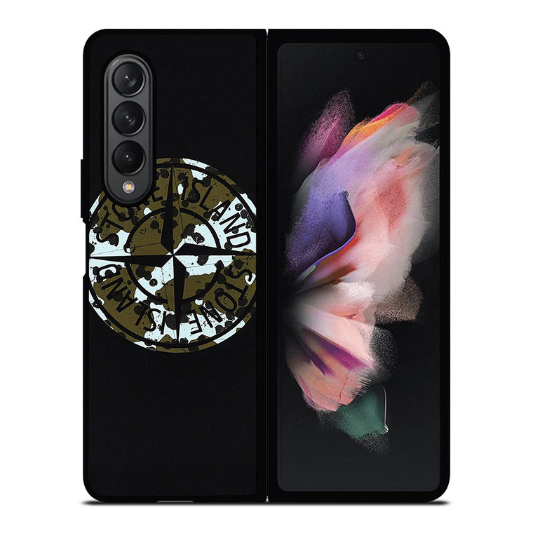 STONE ISLAND JUNIOR LOGO Samsung Galaxy Z Fold 3 Case Cover