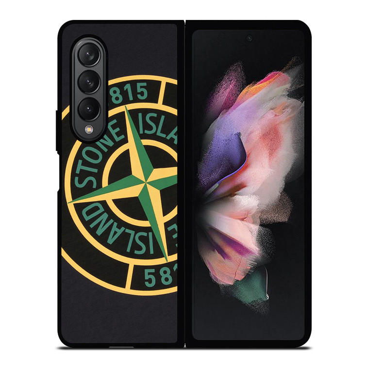 STONE ISLAND LOGO 5815 ICON Samsung Galaxy Z Fold 3 Case Cover