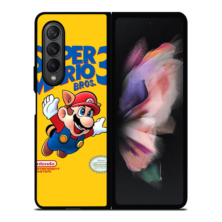 SUPER MARIO BROS 3 NES COVER RETRO Samsung Galaxy Z Fold 3 Case Cover