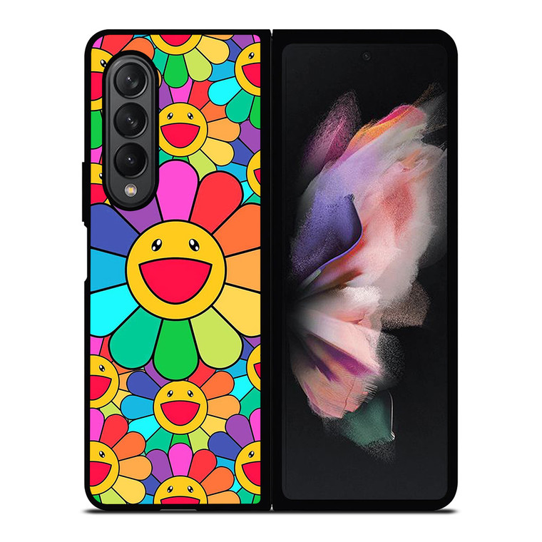 TAKASHI MURAKAMI SUNFLOWER Samsung Galaxy Z Fold 3 Case Cover