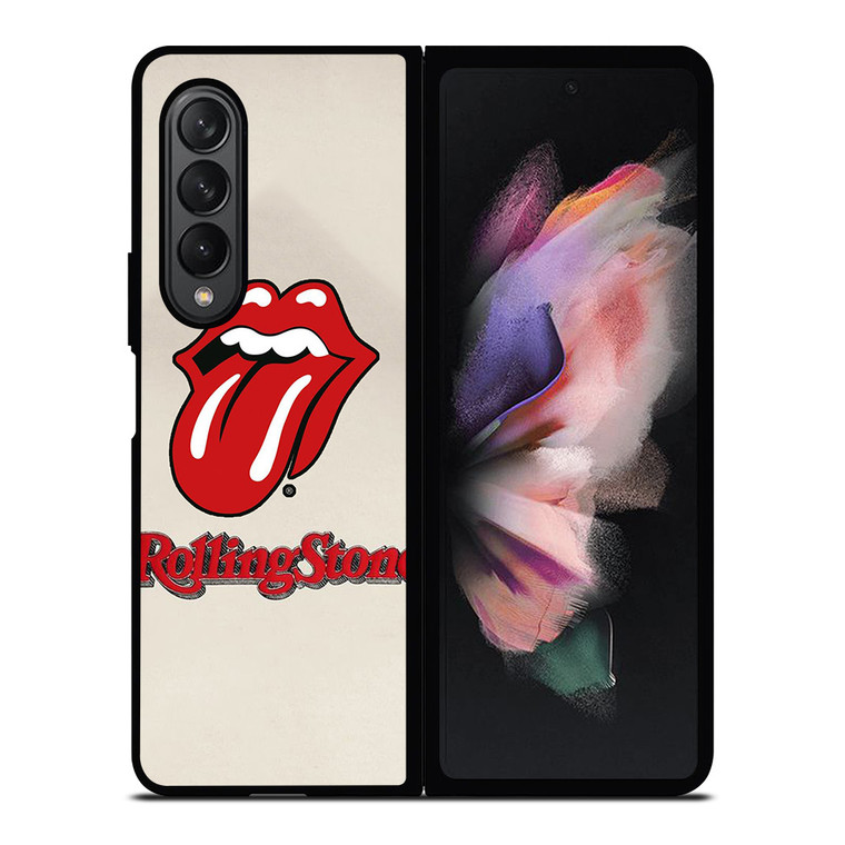 THE ROLLING STONES BAND LOGO Samsung Galaxy Z Fold 3 Case Cover