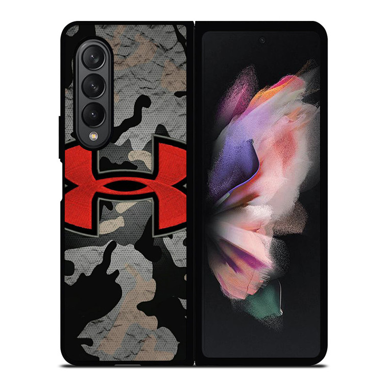 UNDER ARMOUR LOGO RED CAMO Samsung Galaxy Z Fold 3 Case Cover