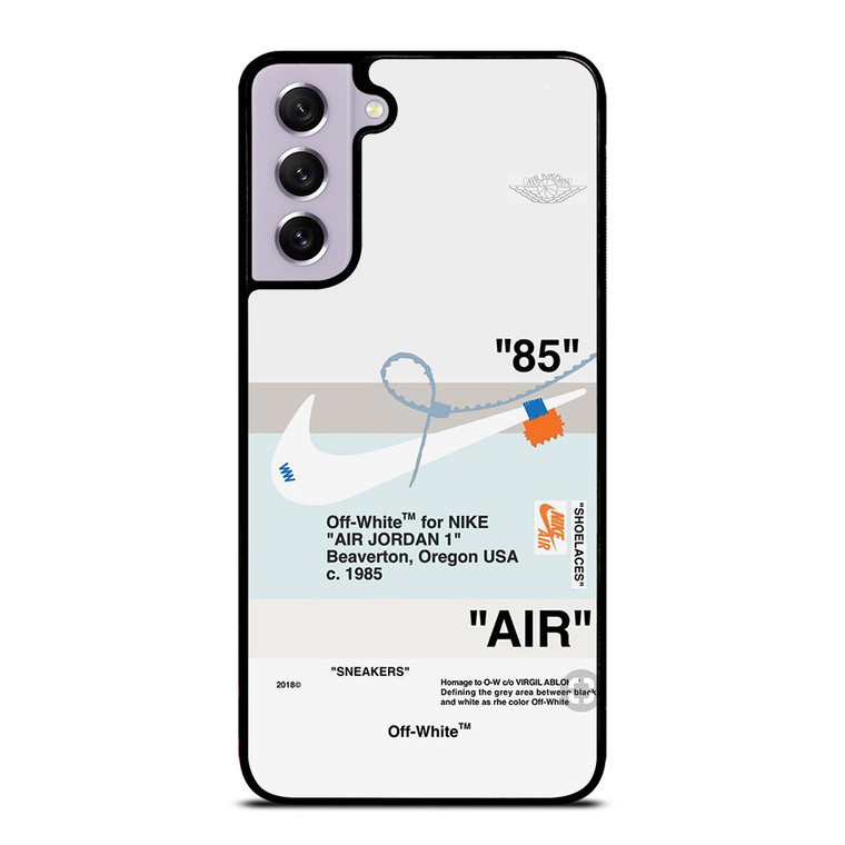 AIR JORDAN OFF WHITE NIKE SNEAKERS Samsung Galaxy S21 FE Case Cover