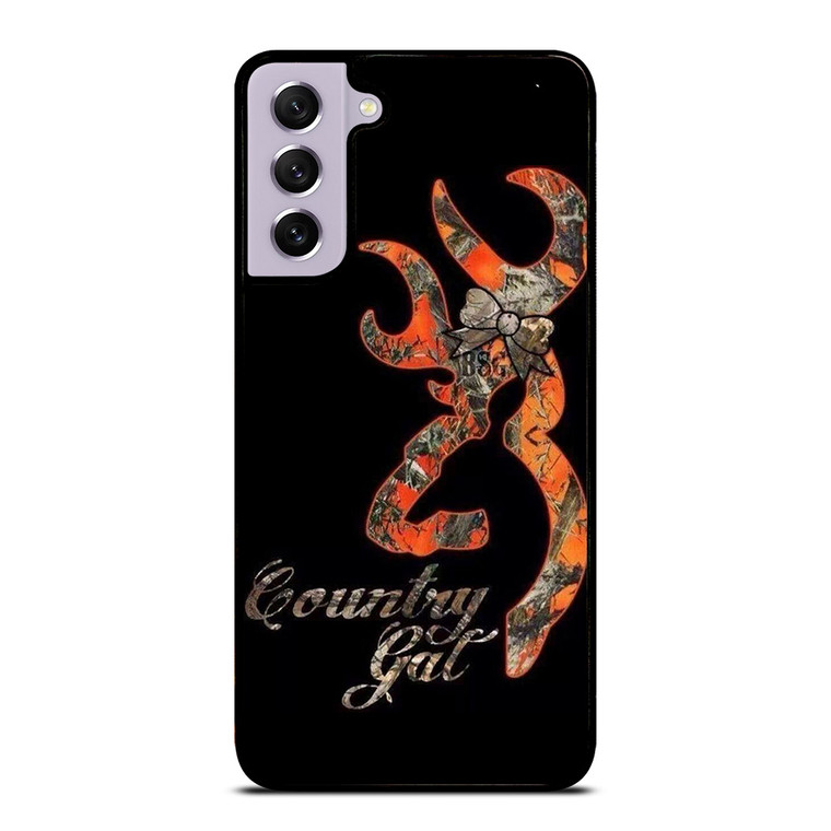 CAMO BROWNING COUNTRY GAL Samsung Galaxy S21 FE Case Cover