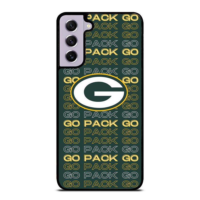 GREEN BAY PACKERS FOOTBALL TEAM LOGO GO PACK GO Samsung Galaxy S21 FE Case Cover