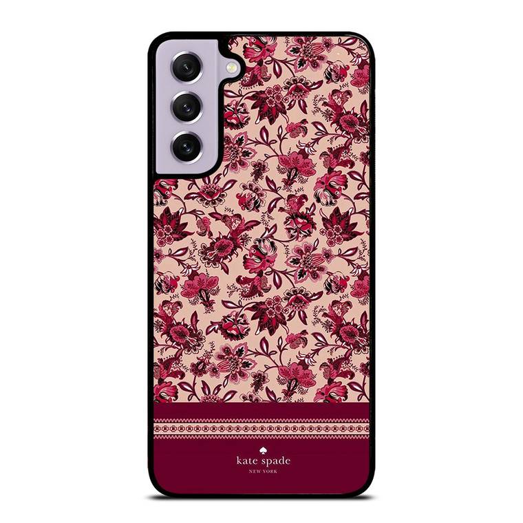 KATE SPADE NEW YORK RED FLORAL Samsung Galaxy S21 FE Case Cover